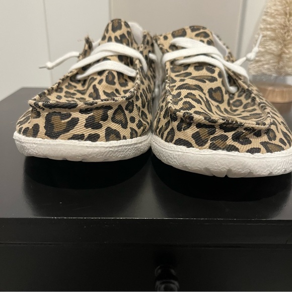Gypsy Jazz Eva Leopard Shoes Sz 9.5 - Picture 2 of 7